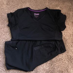 •Black Scrub Set•